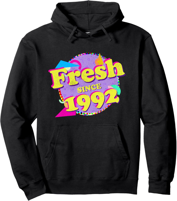 Retro 90er Stil Geburtstag 1992 Pullover Hoodie