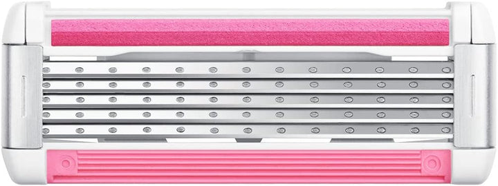 BIC Rasierklingen für Damen Rasierer Click 5 Soleil Sensitive, 8er Nachfüllpack für den pflegenden N