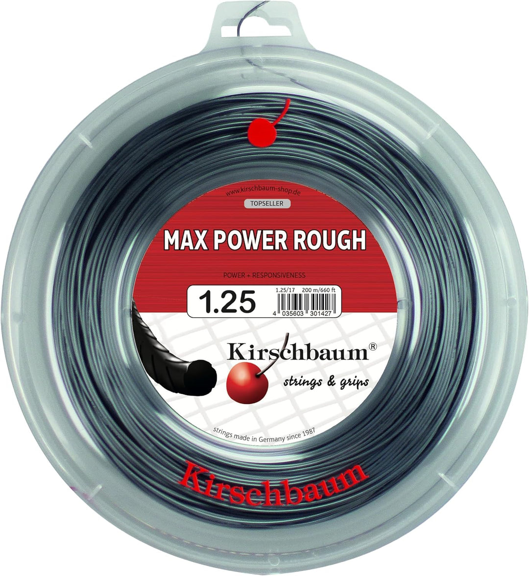 Kirschbaum Max Power Rough 200m 1.25mm, 200m