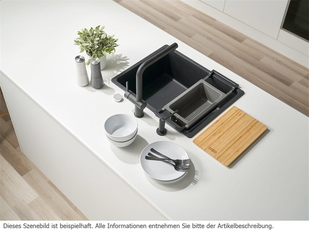 Franke AIUS100 Universal Küchenspüle Zubehörsystem 53.5 cm Rostfreier Edelstahl, 53.5 cm Rostfreier