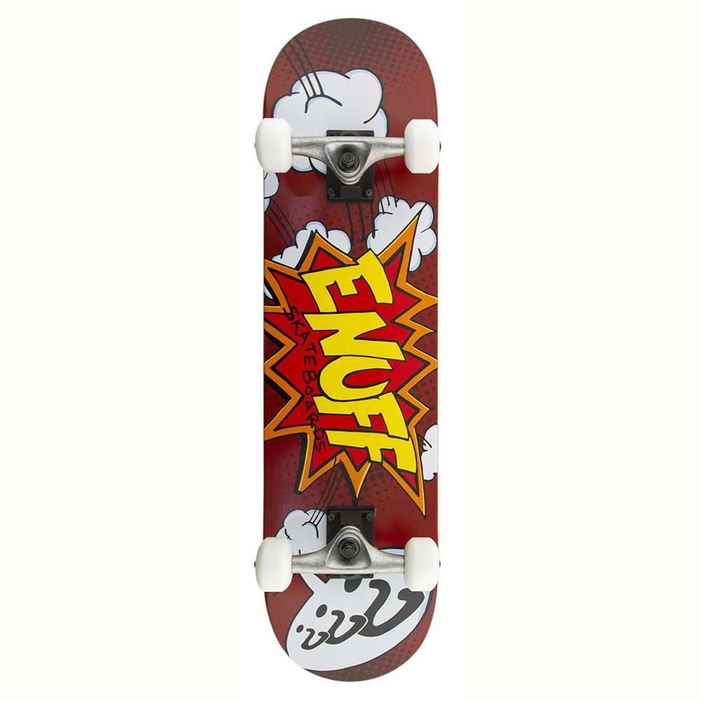 ENUFF Pow Complete Skateboard Red - 7.75" oneColor Width: 7.75", oneColor Width: 7.75"