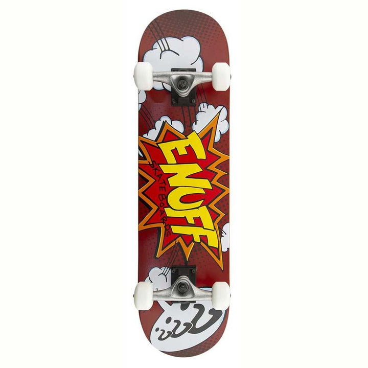 ENUFF Pow Complete Skateboard Red - 7.75" oneColor Width: 7.75", oneColor Width: 7.75"