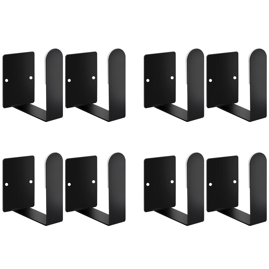 ANNGY Topfdeckelhalter, Edelstahl Wandmontage, 3M Selbstklebend Pfannendeckel Racks (4er Set) Stufen