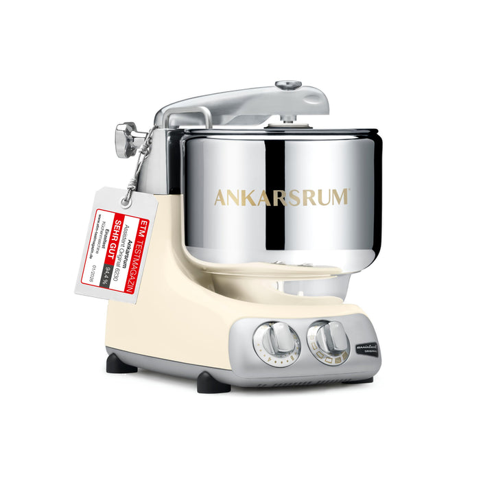 Ankarsrum 6230 CRL Assistent Original Basis Küchenmaschine, Leichte Creme