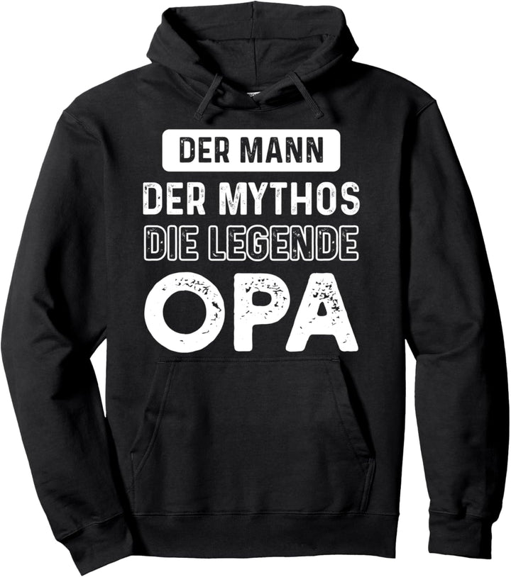 Der Mann Der Mythos Die Legende Opa Bester Opa Pullover Hoodie