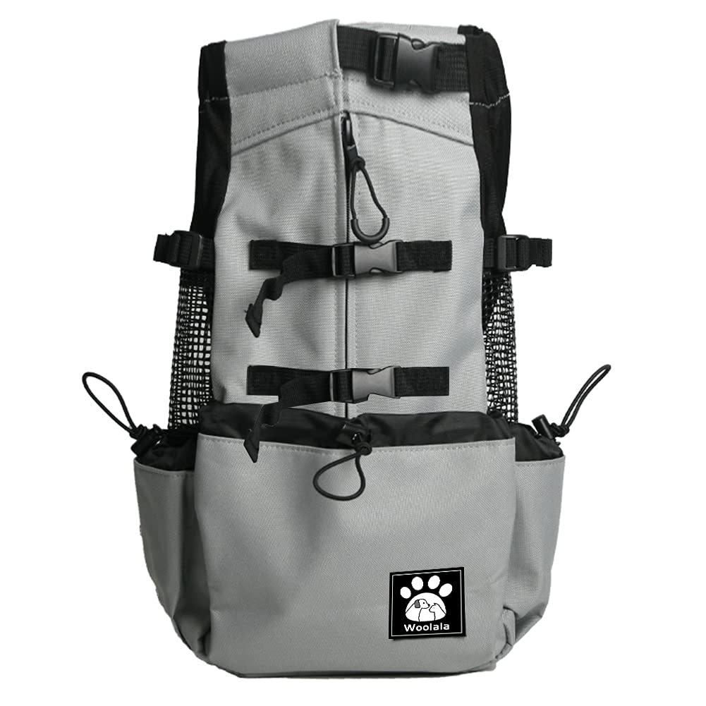 Hundetragetasche, 1–25 kg, mit Kordelzug, Kopfausschnitt, belüfteter Haustier-Rucksack für kleine, m