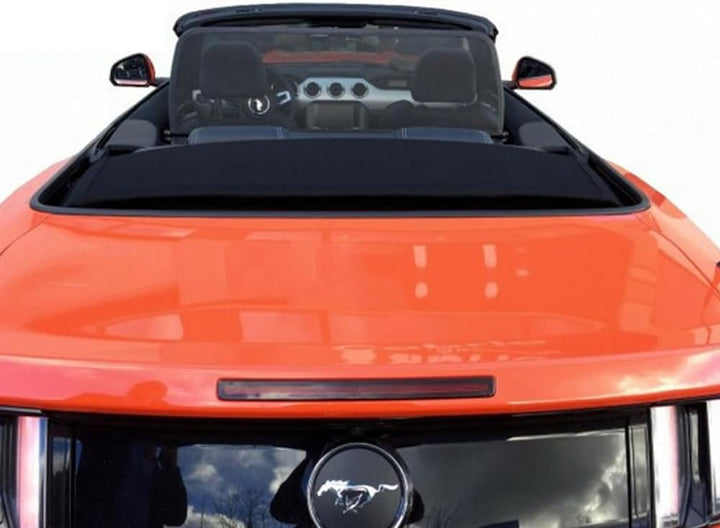 Aperta Windschott passend für Ford Mustang Mk6 100% Passgenau OEM Qualität Schwarz Windstop Windabwe