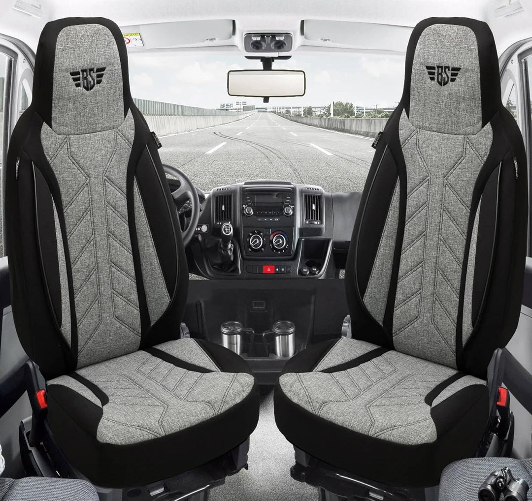 BREMER SITZBEZÜGE Mass Sitzbezüge Schonbezüge für Subaru XV 2 PLKT201 PLKT201 - Schwarz/Grau XV 2, P