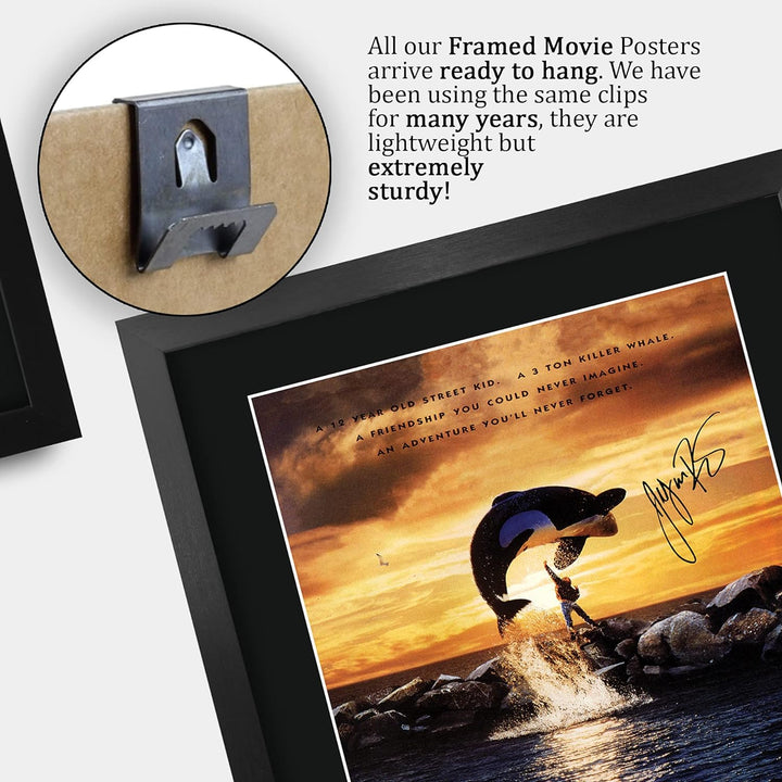 HWC Trading FR A3 Free Willy 1 Filmposter Jason James Richter Geschenke Gedrucktes Poster Signiertes