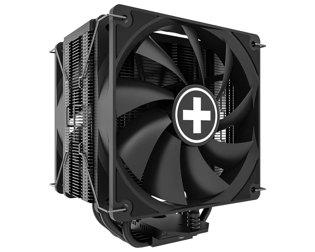Xilence M705D AMD und Intel CPU Kühler, 2x 120mm Black PWM Lüfter, 220W TDP, schwarz