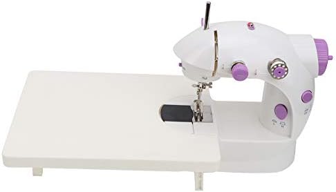 Nähmaschine Elektrische Haushaltsnähmaschine Mini-Quiltmaschine mit Pedalverlängerungstisch Spulenei