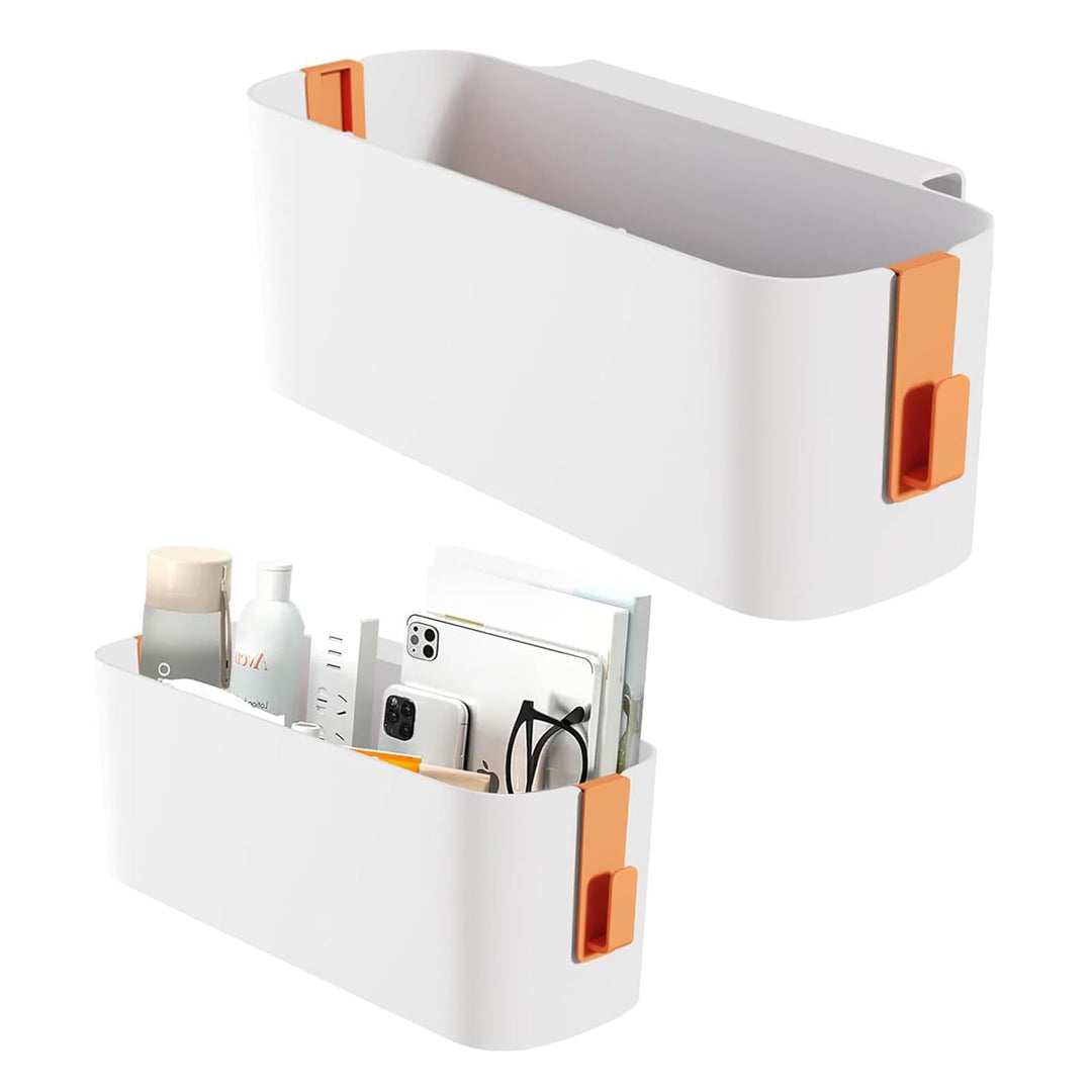 2 Stück Bett Organizer Zum Einhängen, Hängebett Organizer Aufbewahrungskorb,Nachttisch Bett Bettabla