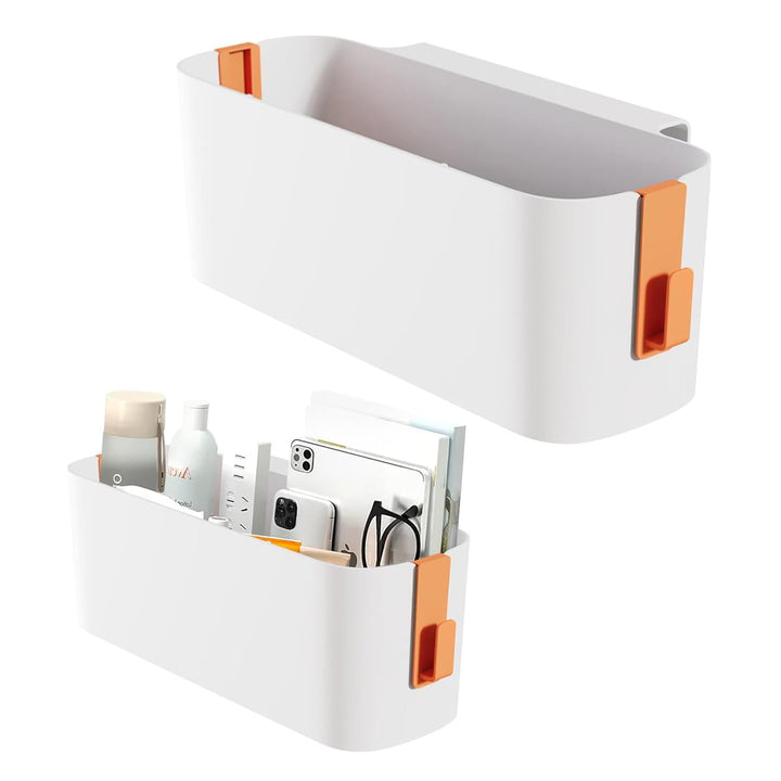 2 Stück Bett Organizer Zum Einhängen, Hängebett Organizer Aufbewahrungskorb,Nachttisch Bett Bettabla