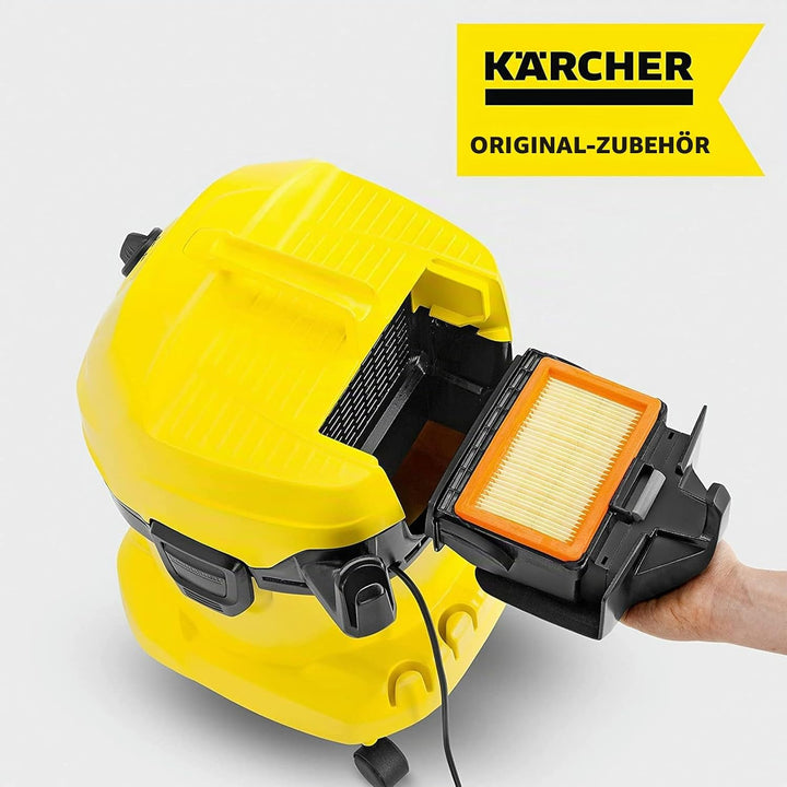 Kärcher Original Flachfaltenfilter KFI 4410: 1 Stück, Flachfaltenfilter in patentierter Filterbox, f