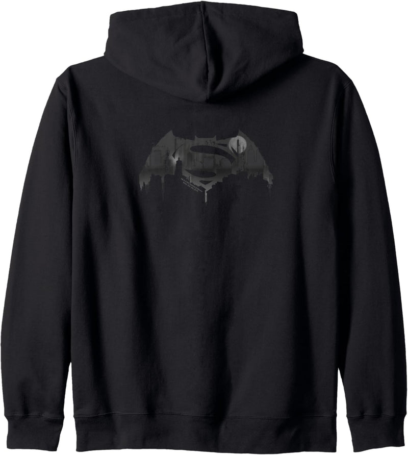 Batman v Superman Cityscape Logo Kapuzenjacke