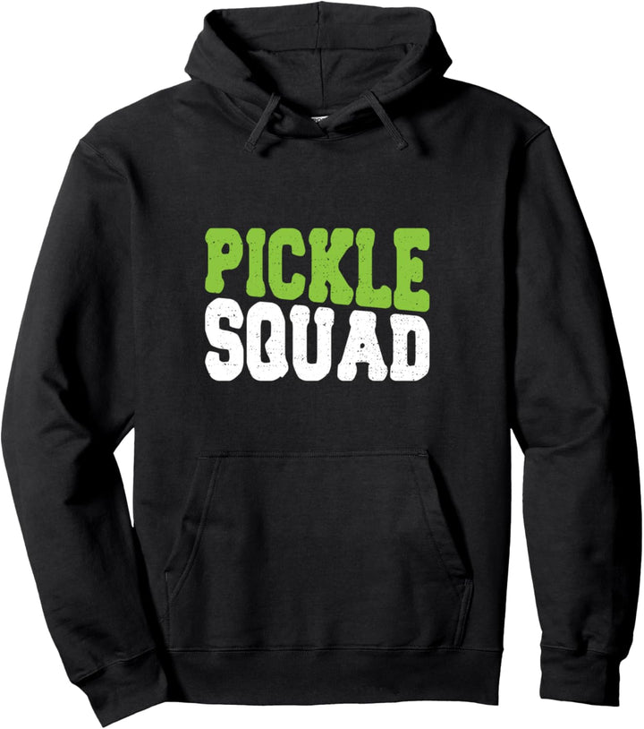 Vegan: Pickle Squad - Gemüse Sprüche Pullover Hoodie