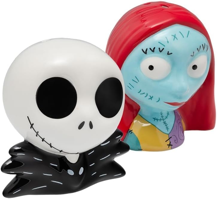Nightmare Before Christmas Salz- und Pfefferstreuer, offizielles Lizenzprodukt, Disney-Salz- und Pfe