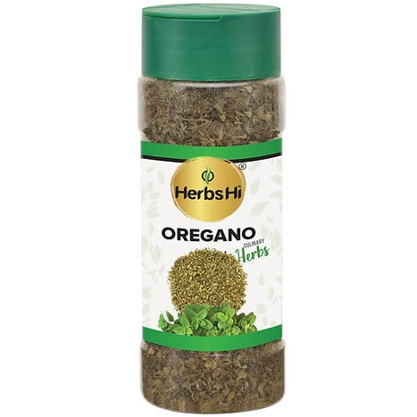 HerbsHi Everyday Combo: Feurige Chiliflocken (35 g), Oregano-Kräuter (30 g), Peri Peri Masala (60 g)