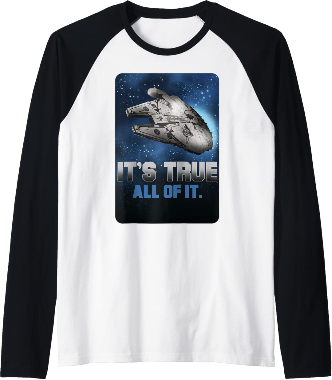 Star Wars Falcon Space Truth Raglan