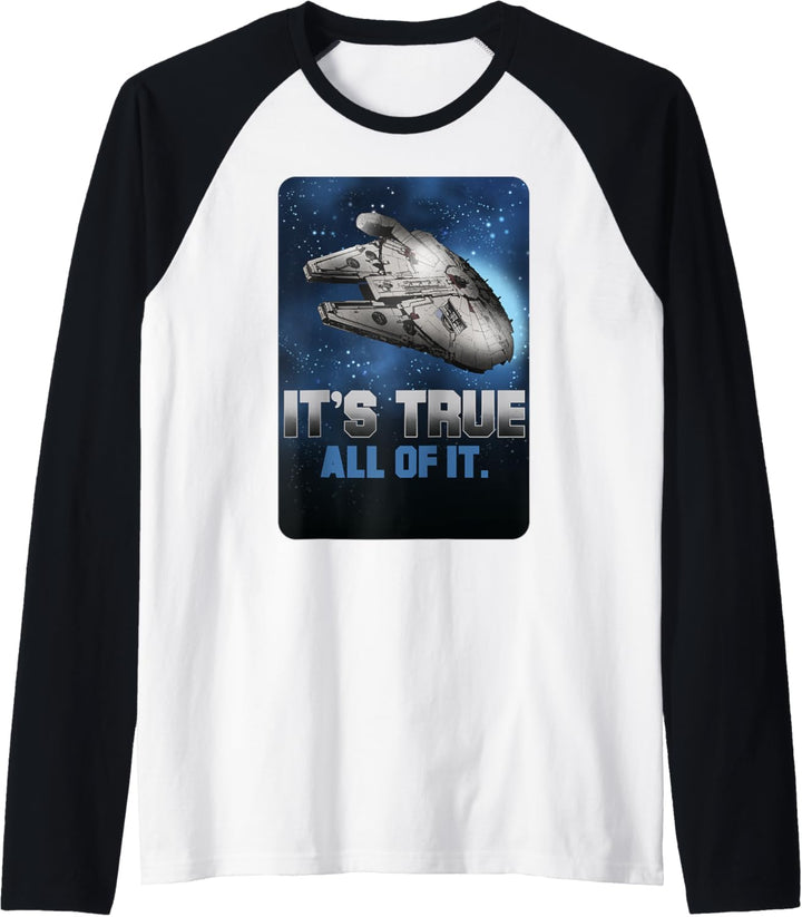 Star Wars Falcon Space Truth Raglan