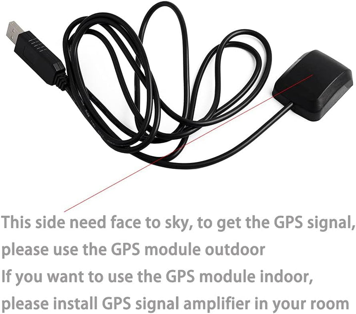 Stemedu USB-GPS-Modul Vk-162 Glonass Navigation, funktioniert mit Stratux, Windows 10, Linux, für Ar