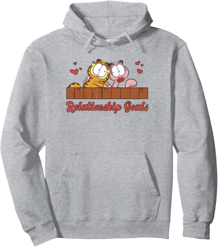 Garfield Valentinstag Garfield Arlene Relationship Goals Pullover Hoodie