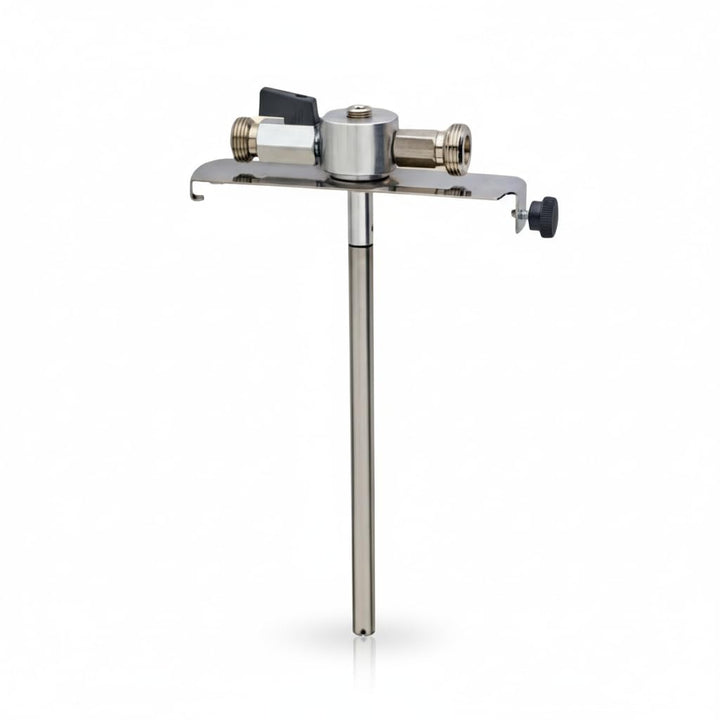 Gastrobedarf Westerbarkey 5l Dosenadapter aus Edelstahl mit Absperrhahn Profiausführung
