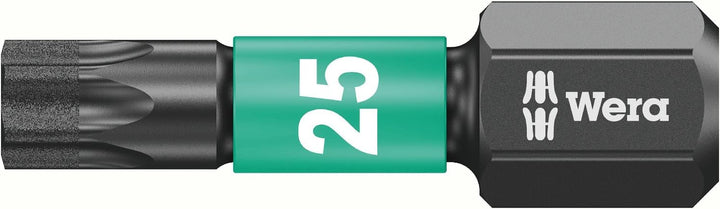 Wera Bit-Sortiment, Bit-Box 15 Impaktor TX 25, 15-teilig, 05057775001