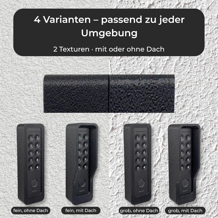 Generisch Wandhalterung kompatibel mit Nuki Keypad 2 – Diebstahlschutz-Abdeckung mit Torx-Sicherheit