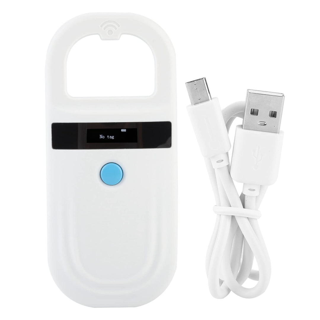 Haustier ID Chip Lesegerät, Hund Microchip Scanner Pet Reader USB Wiederaufladbarer Chipleser Katzen