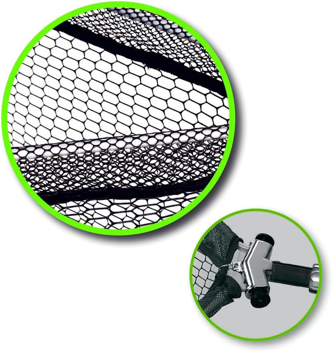 Paladin Profi-Kescher gummiert 2x80cm 225cm
