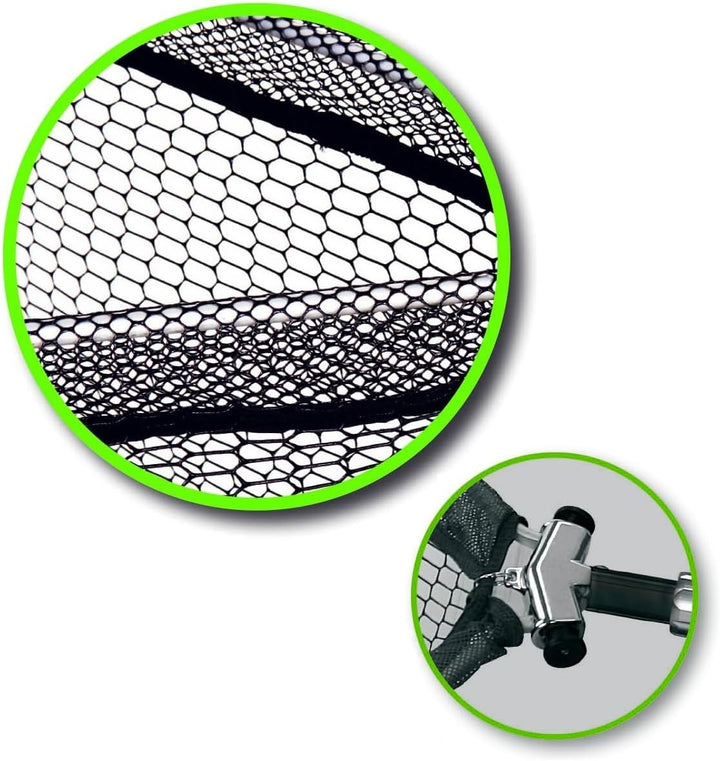 Paladin Profi-Kescher gummiert 2x80cm 225cm