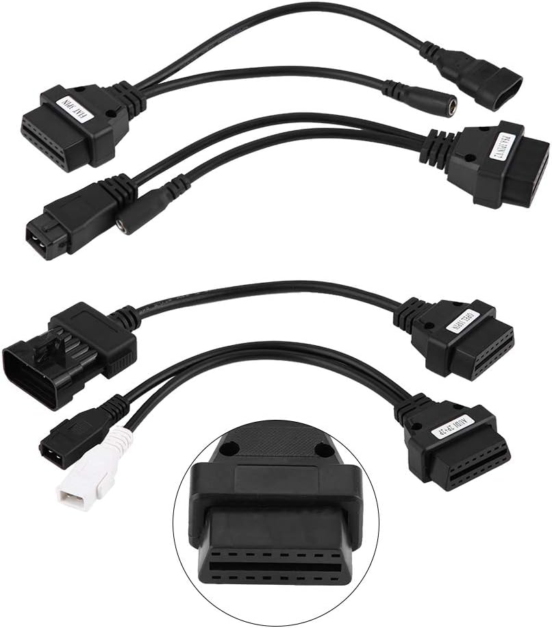 Auto Diagnose Kabel, Fydun 8 Stücke OBD2 Schnittstelle Auto Diagnose Tool Kabel Diagnoseadapterkabel