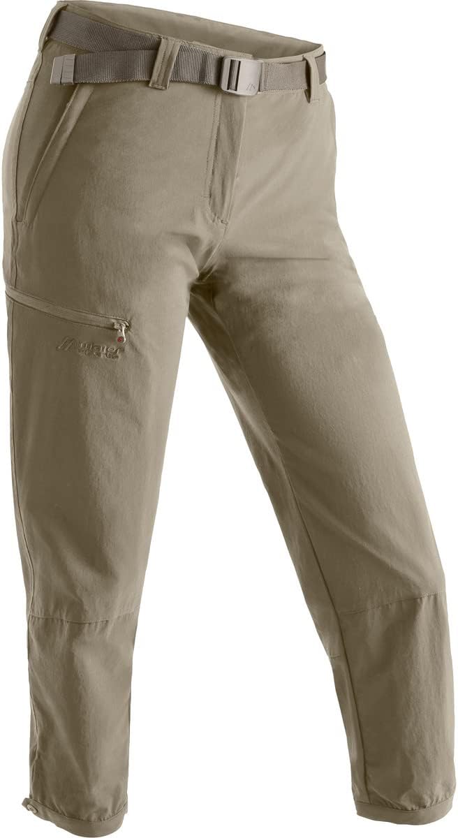 Maier Sports Damen Hose (kurz) Inara Slim 3/4 36 Beige, 36 Beige