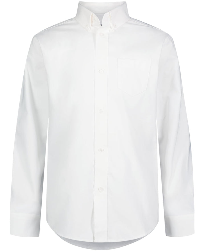 IZOD Herren Hemd mit Button-Down-Kragen S Weiss, S Weiss