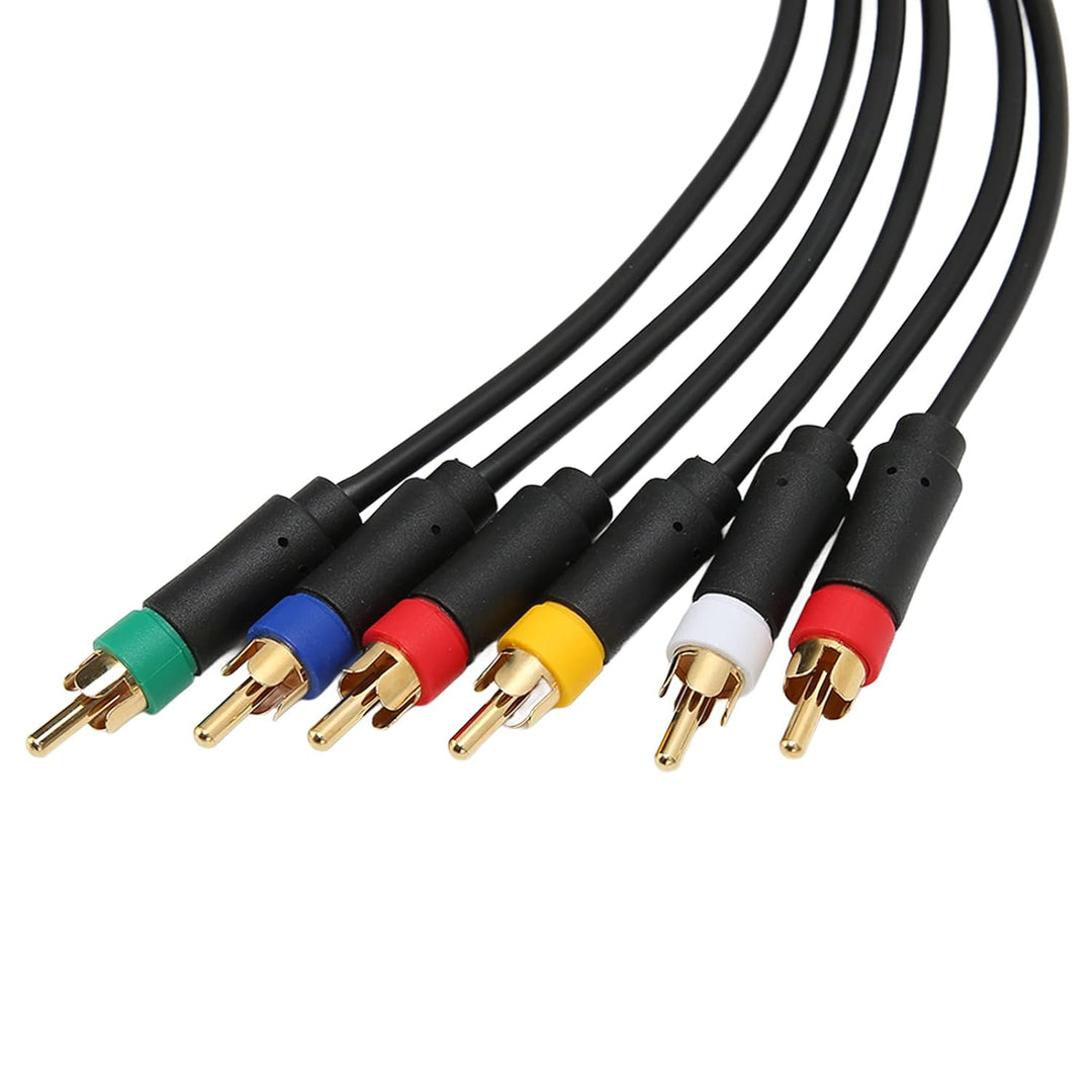 Keenso RGB RGBS -Komponentenkabelkabel, AV -Kabel mit 4 BNC -Köpfen für für N64 für SFC für