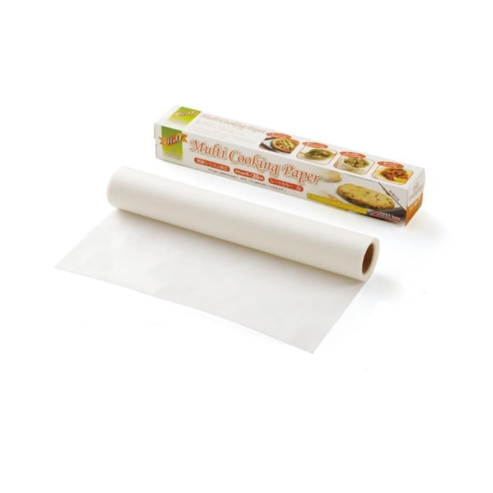 Backpapier-Rolle 33 cm × 20 m (Weiss) – fettabweisendes Backpapier, PFAS-frei, ideal für Events, Fei