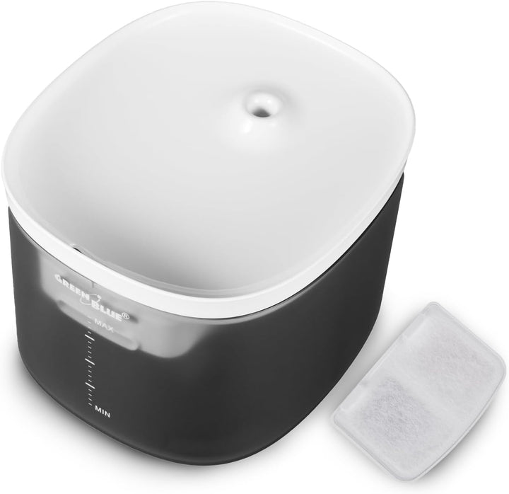 Green Blue Automatischer Wasserspender für Haustiere | Trinkbrunnen für Hunde und Katzen | 3L Fassun