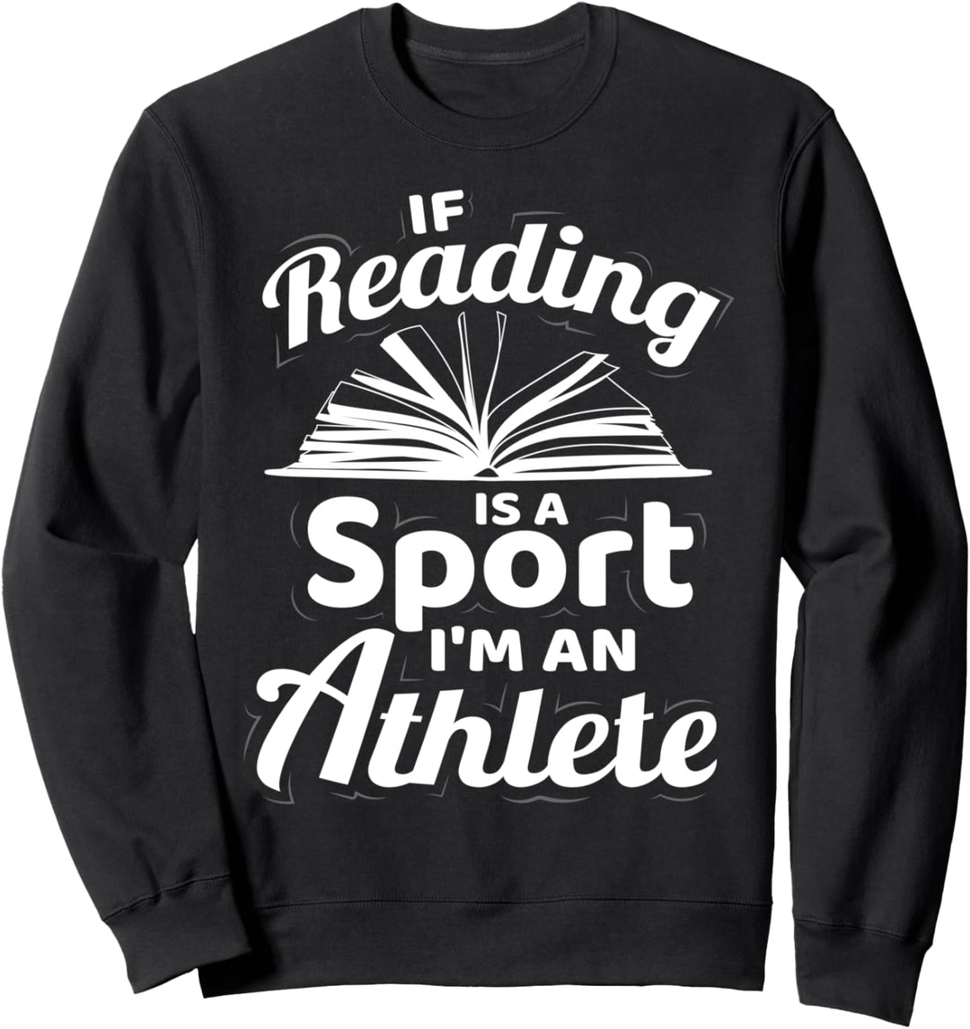 Bücherwurm Buch Literatur Roman Lesen - Leseratte Sweatshirt