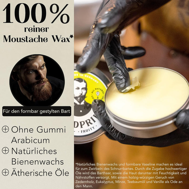 BEARDPRIDE Bartbalsam Männer - Das Original Bart Balsam aus dem Barbershop - Unser Beard Balm basier