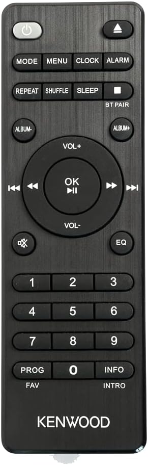 Kenwood M-822DAB - Micro HiFi-System mit 2 x 50 Watt RMS, CD, USB, DAB+ & Bluetooth Audio-Streaming,