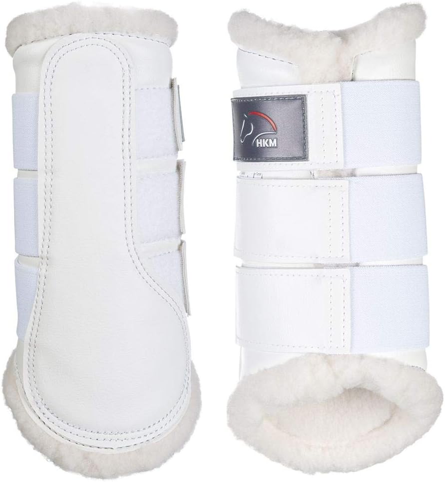 HKM Gamaschen Comfort M Weiss, M Weiss