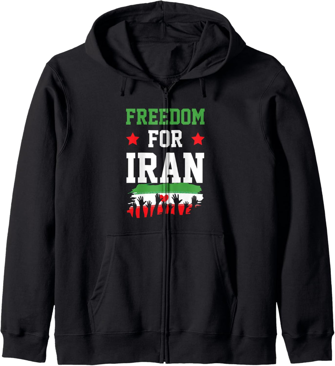Freedom For Iran | Free Iran | Perssian Zitat Kapuzenjacke