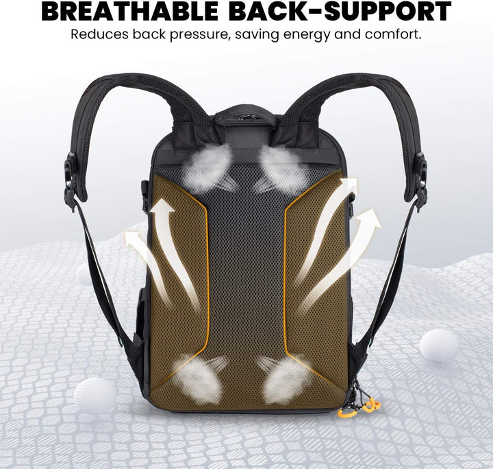 TARION Wasserdicht Kamerarucksack Spiegelreflex: DSLR SLR Gross Kameratasche mit 15,6 Zoll Laptopfac