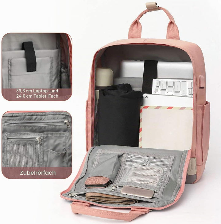 YAMTION Rucksack Damen,Schulrucksack Mädchen Teenager Rucksack Frauen Rucksack Schule,Tagesrucksack
