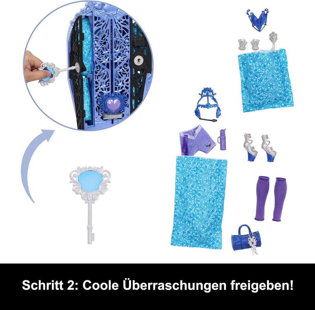 Monster High Skulltimate Secrets Puppen- und Accessoire-Set, Monster Mysteries Abbey Bominable mit K
