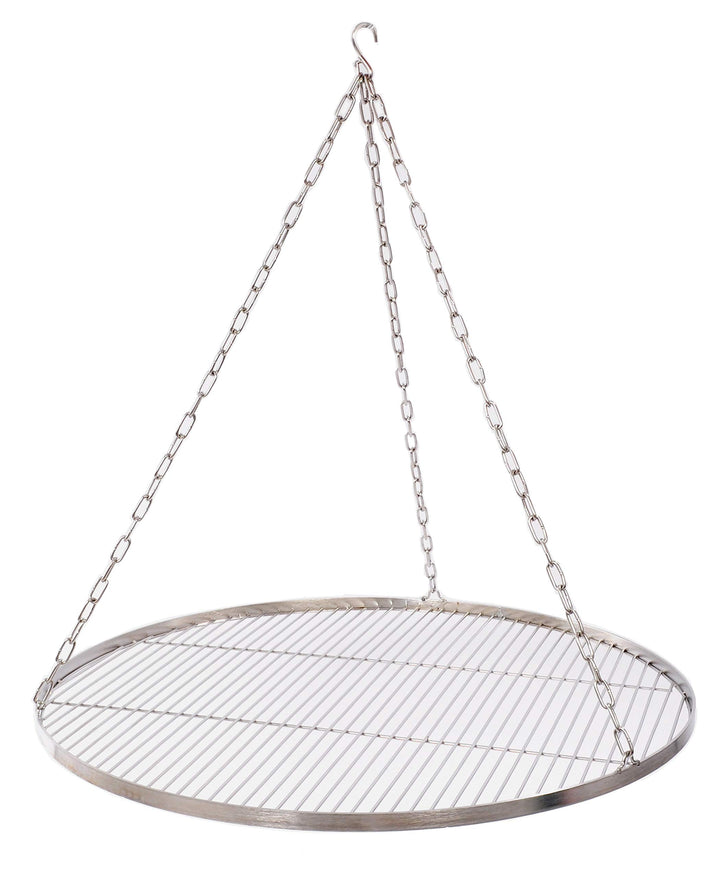 Sven Wilke/Fa. Feuerwerk-Planet 80 cm Grillrost Edelstahl für Schwenkgrill 3 Bein BBQ Grill Rost mit