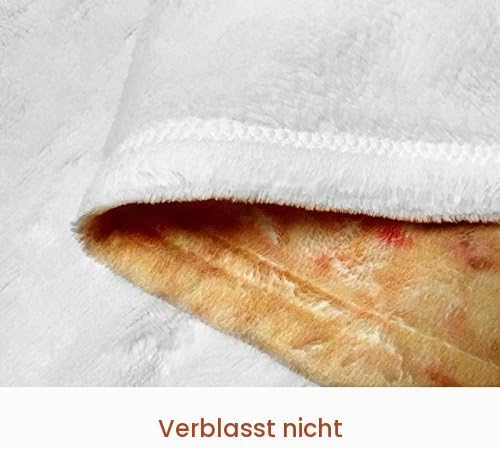 YISUMEI Decke 150x200 cm Kuscheldecken Sanft Flanell Weich Fleecedecke Bettüberwurf Strand Seestern