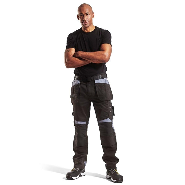 Blakläder 155518609899C148 Handwerker Bundhose Grösse in dunkelgrau/schwarz, C148 C148 Dark Gray / B