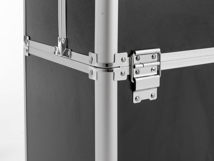 Professioneller Schminkkoffer Rollkoffer Grosser Kosmetikkoffer Trolley 34 * 24 * 41cm Multifunktion